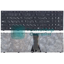 Клавиатура для ноутбука Lenovo IdeaPad G50-70 G50-30 черная с черной рамкой