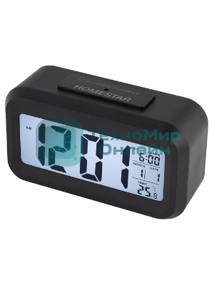Часы электронные Homestar HS-0110 белый 104307