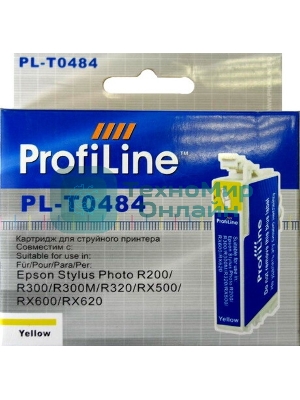 Картридж струйный ProfiLine PL-C13T40D440 (T40D4 Y) для принтеров Epson SureColor SC-T3100/5100 с чернилами на пигментной основе Yellow 56 мл