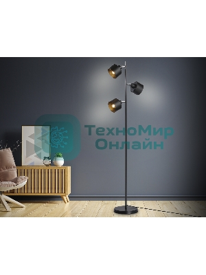 Светильник Ambrella light TR8155/3 BK черный E27*3 max 40W D370*1530