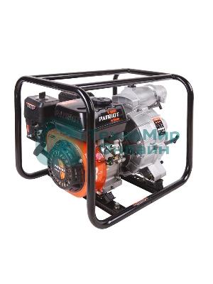 Мотопомпа Patriot MP 3065 SF4т АИ92 210 см 3 7.0лс самовс. 65м3/ч 1100л/мин гл.7м напор30м 3'' 3.5л