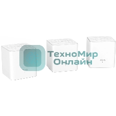 Двухдиапазонная Wi-Fi Mesh система Tenda nova MW3 (3 роутера) АС1200, 2 порта fast ethernet RJ45