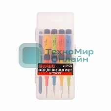 Набор для точечных работ Rexant 9 предметов в пластиковом боксе