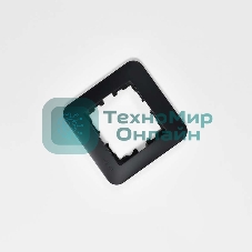 Рамка 1-м KARINA LIFE горизонт. черный бархат LEZARD 708-4200-146