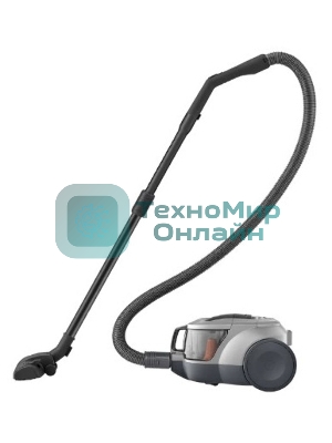 Пылесос LG VC5420NNTS серебристый/черный, 380/2000 Вт, уборка сухая, пылесборник контейнер 1.3 л