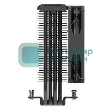 Кулер PCCooler Paladin EX400 черный 120мм алюминий+медь 1800rpm 28.6db 4-pin 180W 157мм