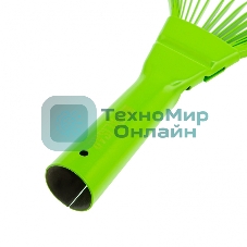 Грабли веерные стальные Palisad, 425 мм, 22 плоских зуба, эмалированные, без черенка