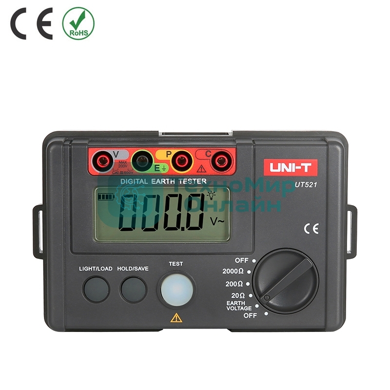 Цифровой тестер заземления UNI-T UT521