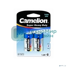 Батарейка Camelion R14 Blue BL-2 1.5В