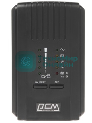 Источник бесперебойного питания Powercom Smart King Pro SPT-700-II 560Вт 700ВА черный