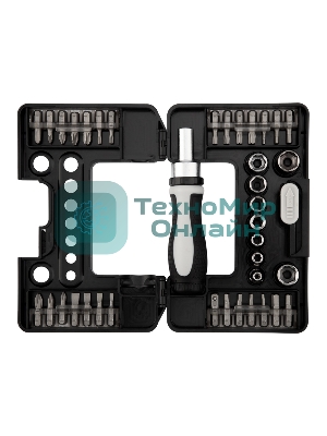 Набор отверток Kranz 38 предметов в кейсе