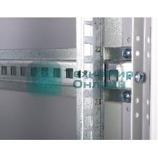 Шкаф телекоммуникационный напольный ЭКОНОМ 42U (600 × 800) дверь металл 2 шт.