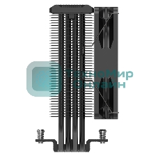 Кулер PCCooler Paladin EX400S черный 120мм алюминий+медь 1800rpm 28.6db 4-pin 180W 157мм
