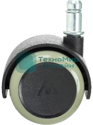 Набор колес Бюрократ CastorSetHT85/PU черный, для паркета/ламината 50 мм