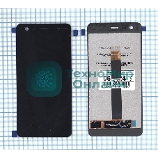 Дисплей для Nokia 2 черный