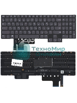 Клавиатура для ноутбука Lenovo Legion S7 без рамки с подсветкой