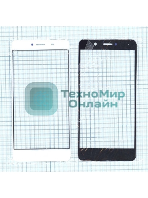 Стекло для Huawei Honor 6X/GR5 2017 белое