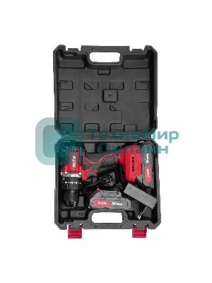 Дрель-шуруповерт MTX CIDS-BL-20, 20 В, 2 Ач, 60 Нм, бесщеточный, ударный