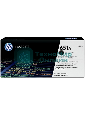 Картридж лазерный HP CE340A 651A черный для LaserJet 700 Color MFP 775 13500 стр.