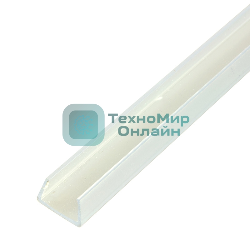 Прозрачный П-образный короб Neon-night , 1м, пластик (цена за 1 шт.)