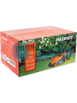 Газонокосилка роторная Patriot PT1130E (512309231) 1000Вт