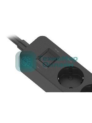 Удлинитель с USB зарядкой Harper UCH-330 White