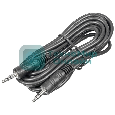 Кабель соединительный аудио-видео Buro Jack 3.5 (m)/Jack 3.5 (m) 1м. черный