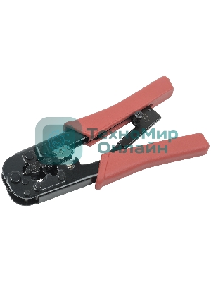 Инструмент обжим ITK TM1-B11H для RJ-45,12,11 с x рап. ме x . сине-оранж