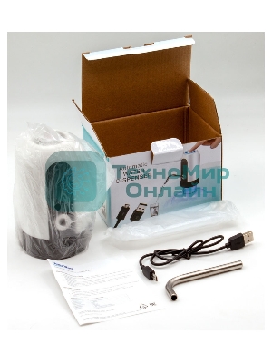 Помпа для 19л бутыли Aqua Work H-RP14 электрический белый/черный