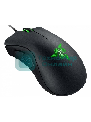 Мышь проводная Razer DeathAdder Essential черный, 6400 dpi, USB, кнопки - 5