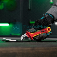 Нож Сибртех диэлектрический до 1000 В, для снятия оплетки электрокабелей