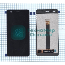 Дисплей для Nokia 2 черный