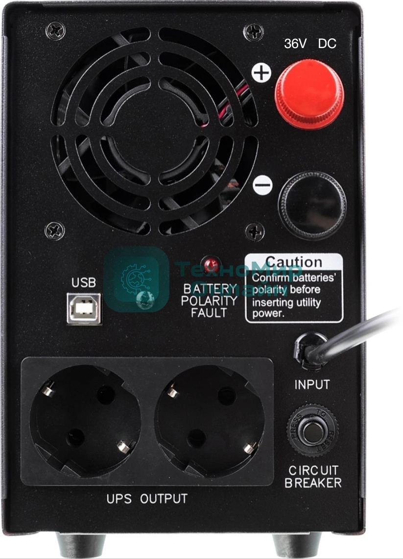 Источник бесперебойного питания Powercom Infinity INF-3000 3000Вт 2400ВА черный