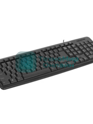 Клавиатура проводная Defender HB-420, USB, черный