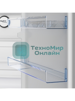 Холодильник Beko B3R1CNK363HW (R) белый двухкамерный 220/100л морозилка снизу, No Frost