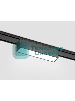 Светильник трековый светодиодный GV1443 BK черный IP20 5W 4200K 48V 122*26*24