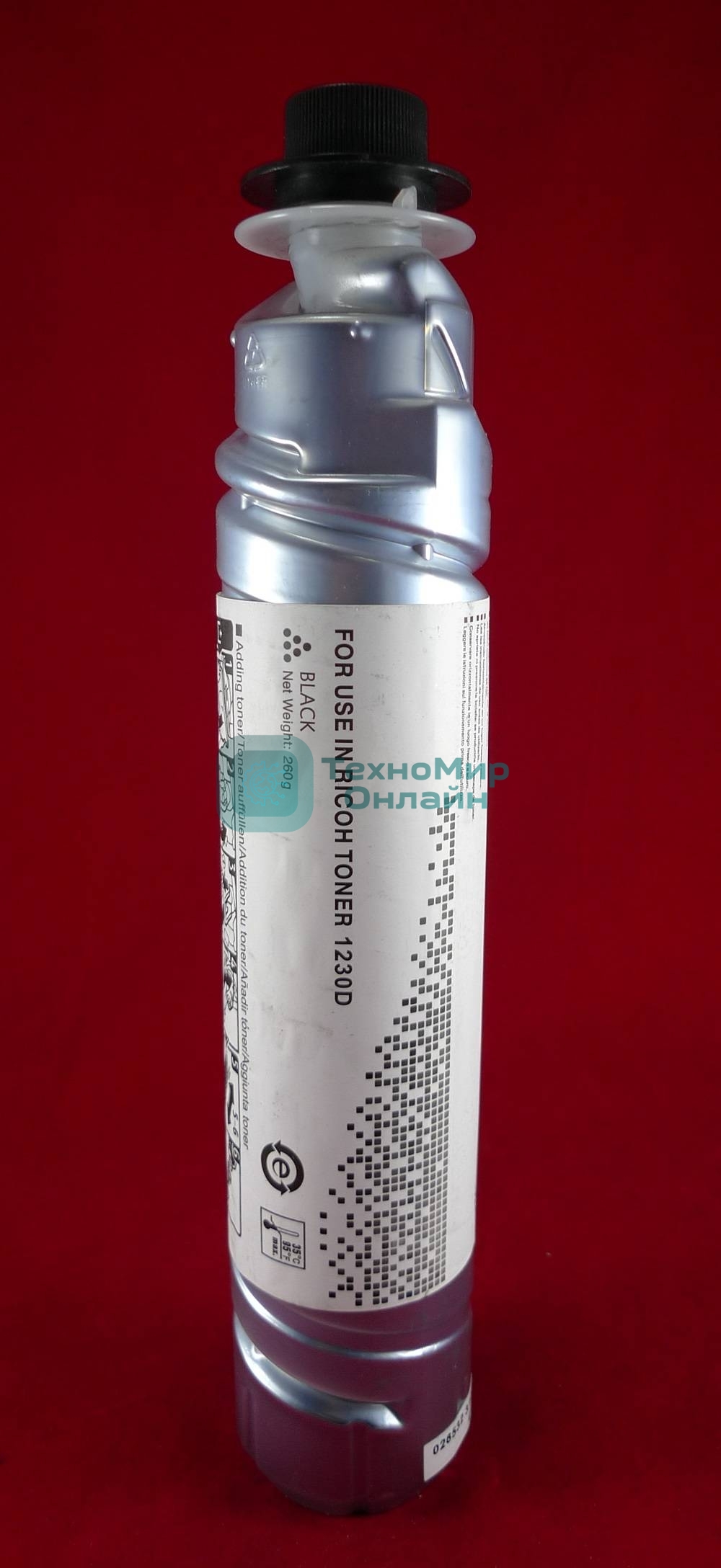 Картридж лазерный ELP tуре 1230D/1130D черный (9000 стр) (туба 260 гр.) для Ricoh Aficio 2015/2016/2018/2020/MP1500/1600/1900/2000