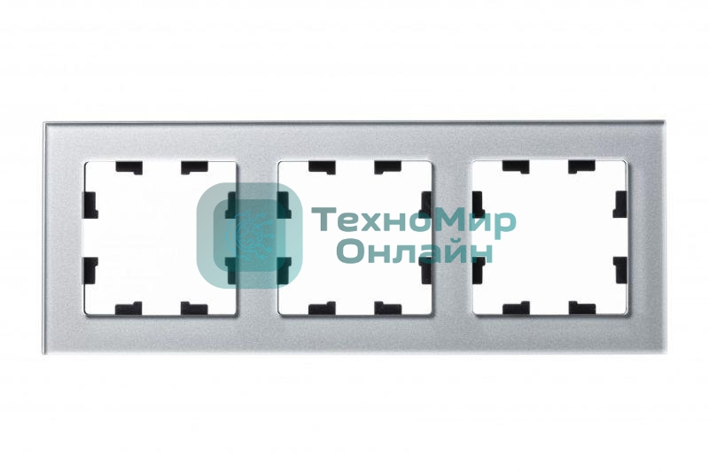 Рамка 3-м AtlasDesign Nature стекло алюм. SchE ATN320303