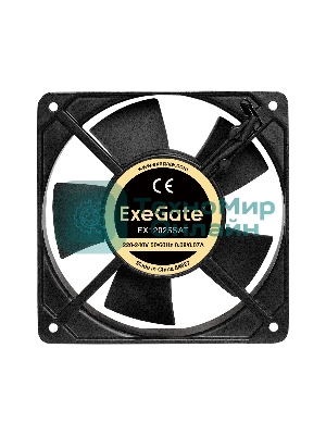 Вентилятор для корпуса ExeGate EX12025SAT черный, 120 мм, 2100 об/мин, 31 дБ