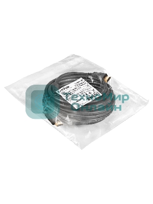 Кабель HDMI ExeGate EX-CC-HDMI2-7.5F (19M/19M, v2.0, 7,5м, 4K UHD, Ethernet, ферритовые кольца, позолоченные контакты)