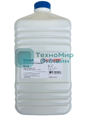 Тонер Cet SD6 CET5289500 черный бутылка 500гр. для принтера RICOH Aficio 550/1075/2051/MP1813/5500/6001/9001