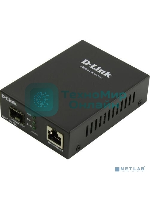 Медиаконвертор D-Link DMC-G01LC/C1A, Media Converter with 1 100/1000Base-T port and 1 100/1000Base-X SFP port.