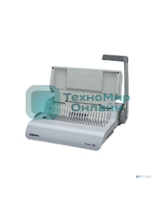 Переплетчик Fellowes Pulsar+ (FS-56276) A4/перф.17л.сшив/макс.300л./пластик.пруж. (6-38мм)