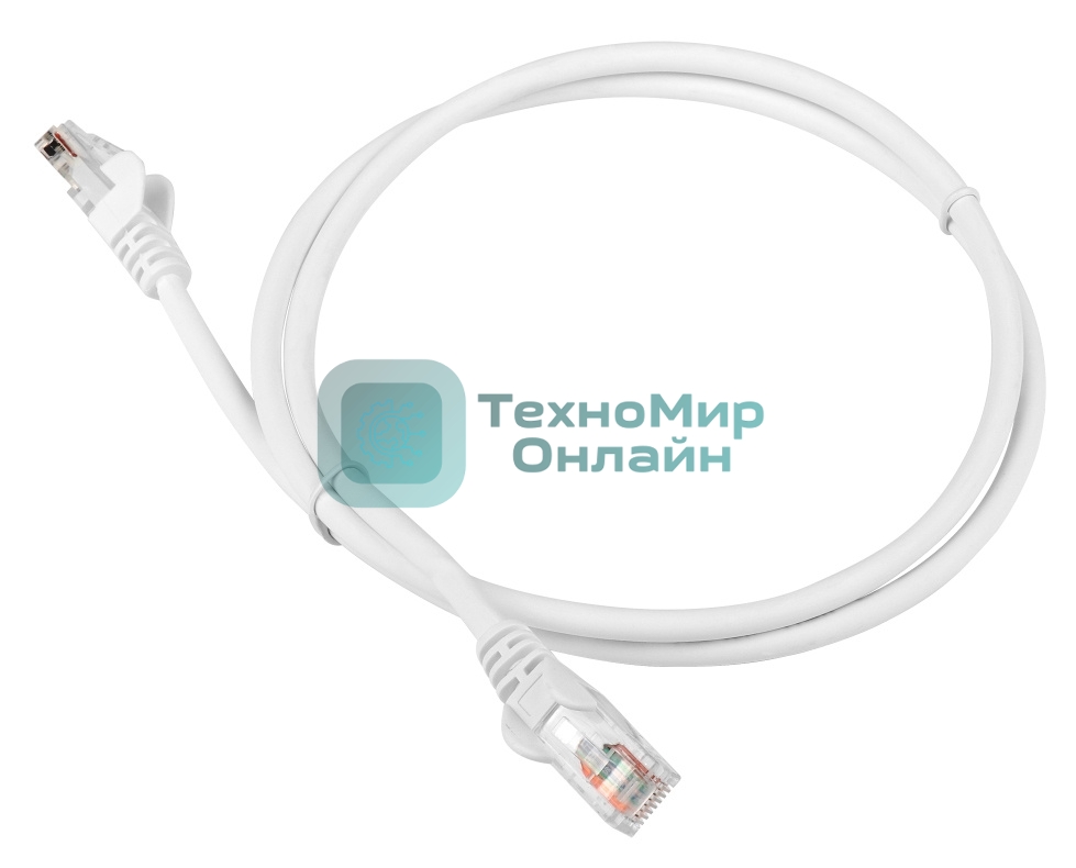 Кабель Патч-корд Lanmaster UTP LAN-PC45/U5E-2.0-WH вилка RJ-45-вилка RJ-45 кат.5е 2м белый LSZH (уп.:1шт)