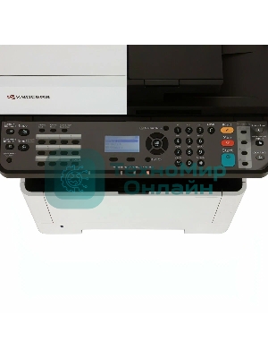 МФУ лазерное Kyocera Ecosys M2040dn (Азия) (1102S33AX0), A4, ч/б, печ. до 40 стр/мин., скан. до 40 стр/мин. (ч/б) 23 стр/мин. (цвет), 1200 x 1200 dpi (печать) 600x600dpi (скан.), USB, RJ-45 (старт.картр. TK-1178)