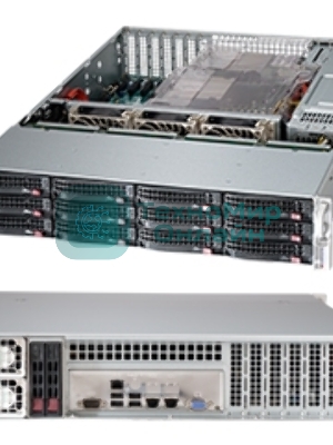 Корпус SuperMicro CSE-826BE1C-R920LPB 920W черный