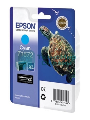 Картридж струйный Epson C13T15724010 голубой (850 стр.) для Epson St Ph R3000