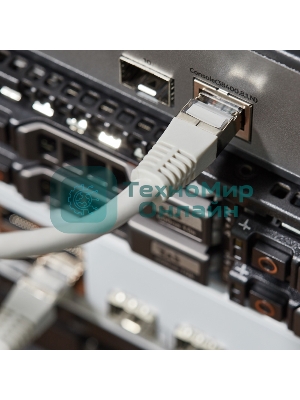 Пaтч-корд Rexant F/UTP, cat.6, RJ45-RJ45, экранированный, PVC серый, 1м