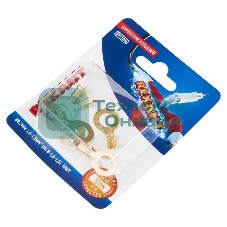 Наконечник кольцевой Rexant ø8.2 мм, 1.0-1.5 мм², НК 8-1,0-1,5/DJ431-8В, в упак. 10 шт.