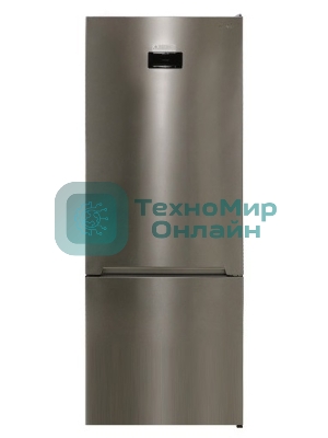 Холодильник Sharp SJ492IHXI42R стальной двухкамерный 333/128л морозилка снизу, No Frost